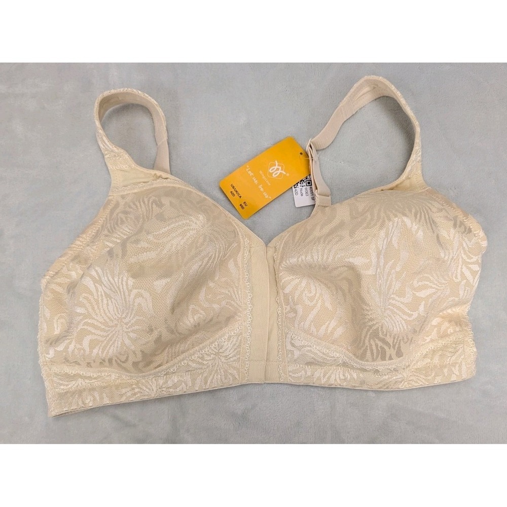 WingsLove Bra‎ NEW 42 D Beige "Let Us, Be Us"
